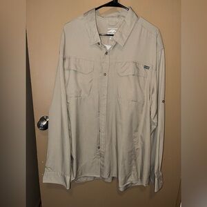 Pacific Trail Men's Long Sleeve Shirt - Tan